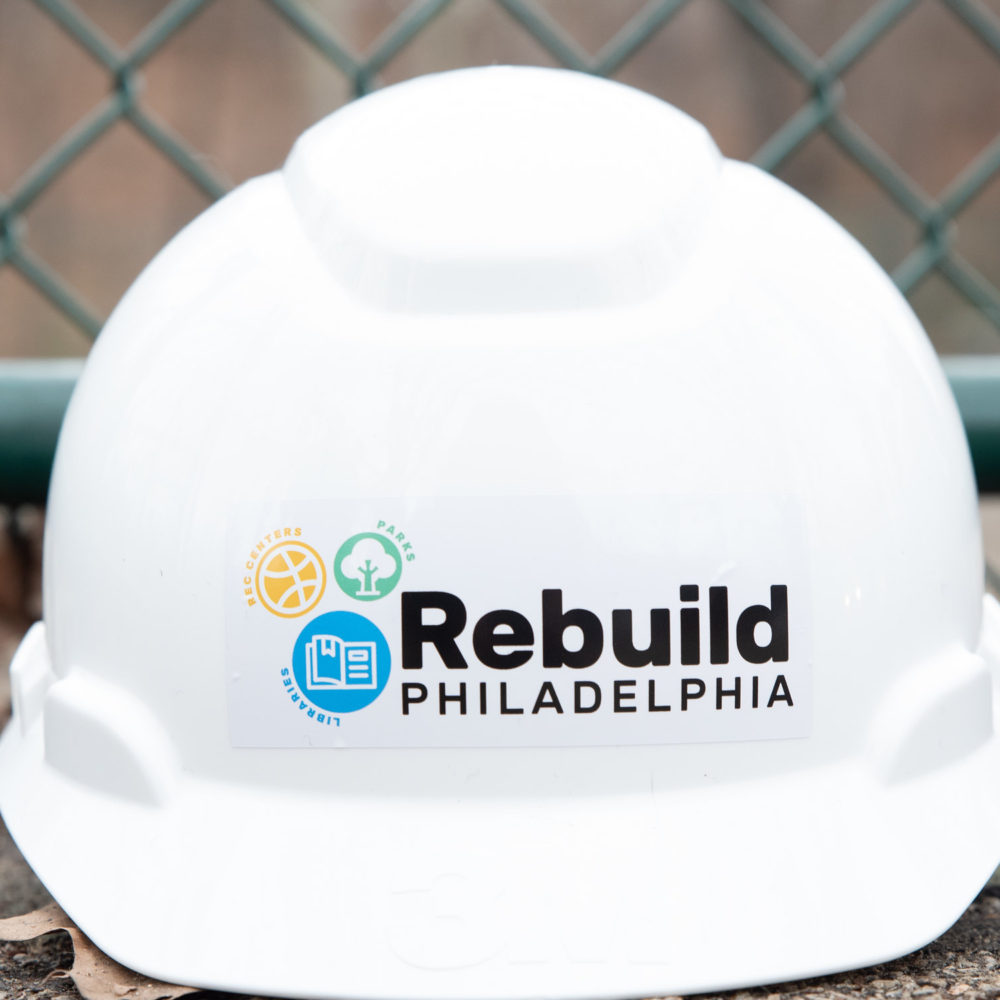Rebuild Philadelphia hard hat