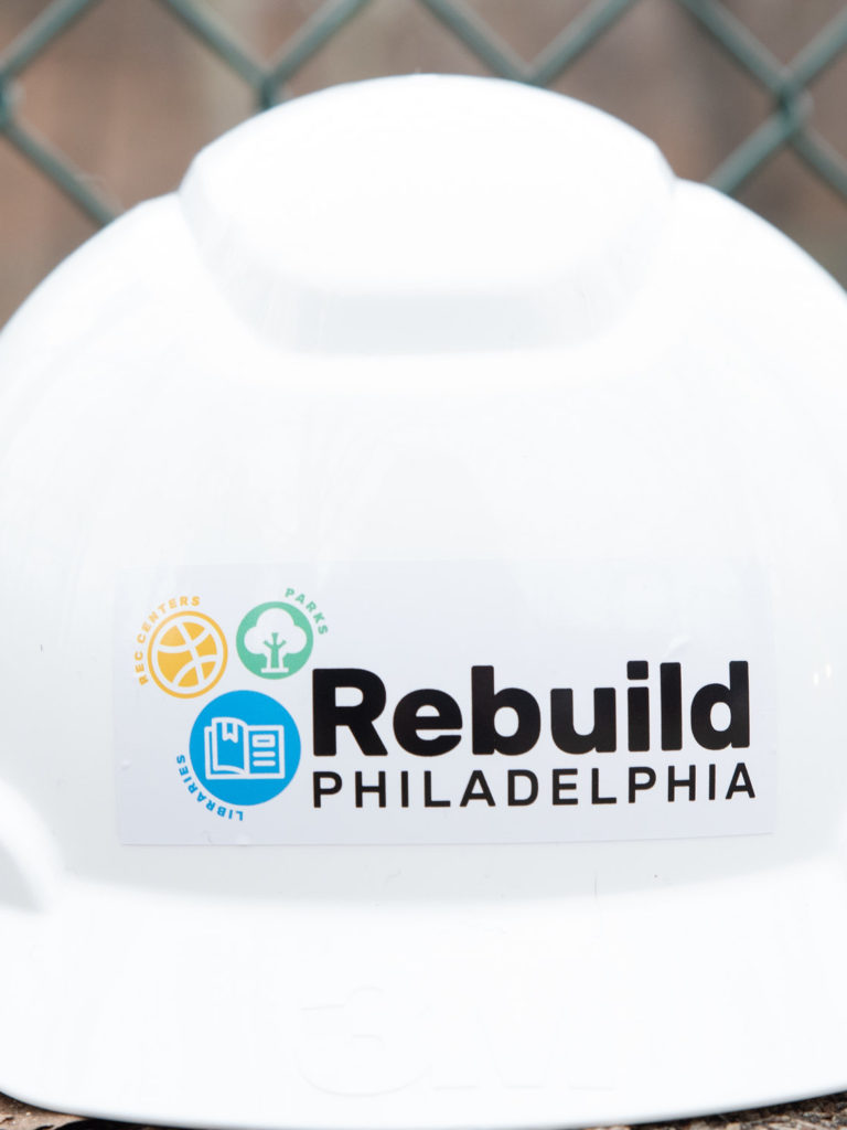 Rebuild Philadelphia hard hat